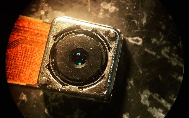камеры на айфон 5 под микроскопом